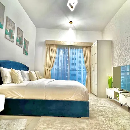 Elegant Marina View Studio King Bed Dubai Esterno foto